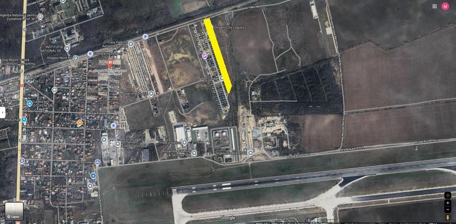 Teren Construcții intravilan de 19325 mp, în Exterior Nord