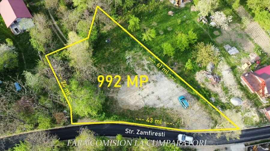 Teren Construcții intravilan de 992 mp, în Păușești-Măglași
