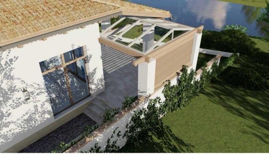 Teren de vanzare cu proiect de casa pe malul lacului in Tunari - 12