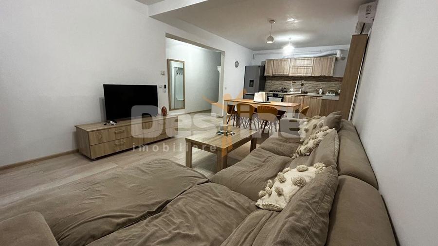 Apartament cu 2 camere semidecomandat, mobilat în Valea Lupului