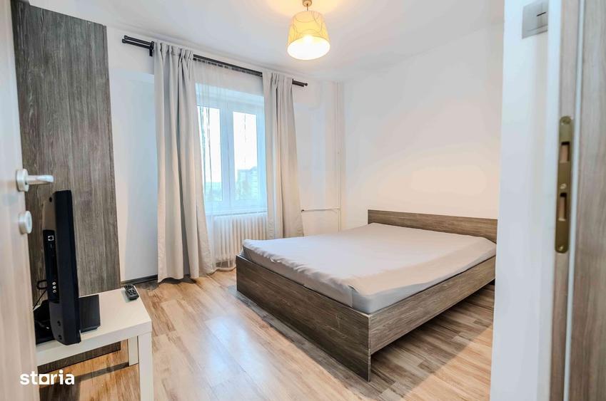Apartament cu 3 camere decomandat, mobilat în Virtuții