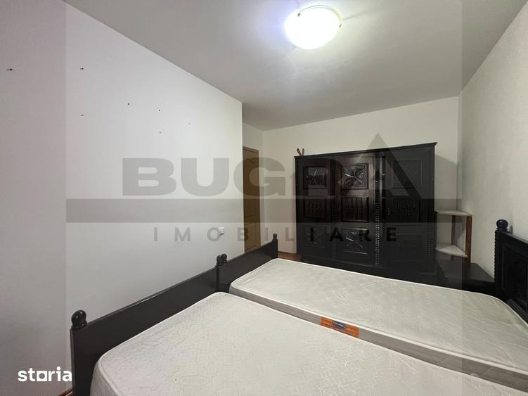 Apartament cu 2 camere semidecomandat în Chinteni