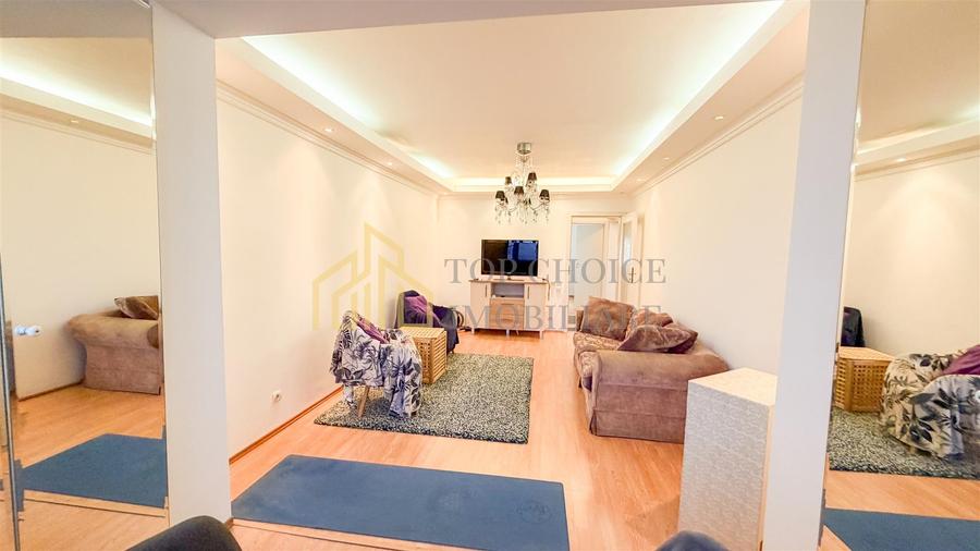 Apartament cu 2 camere decomandat, mobilat în Dorobanți