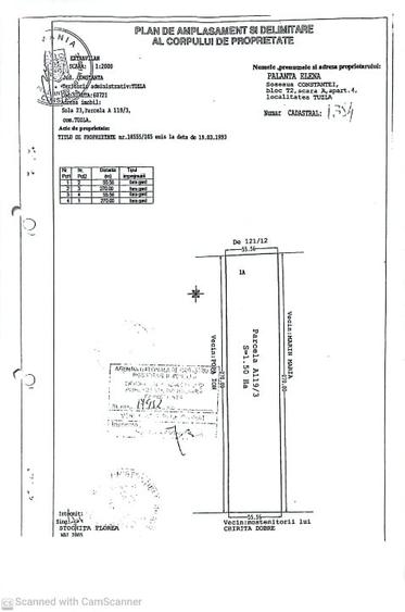 Teren Construcții extravilan de 15000 mp, în Tuzla