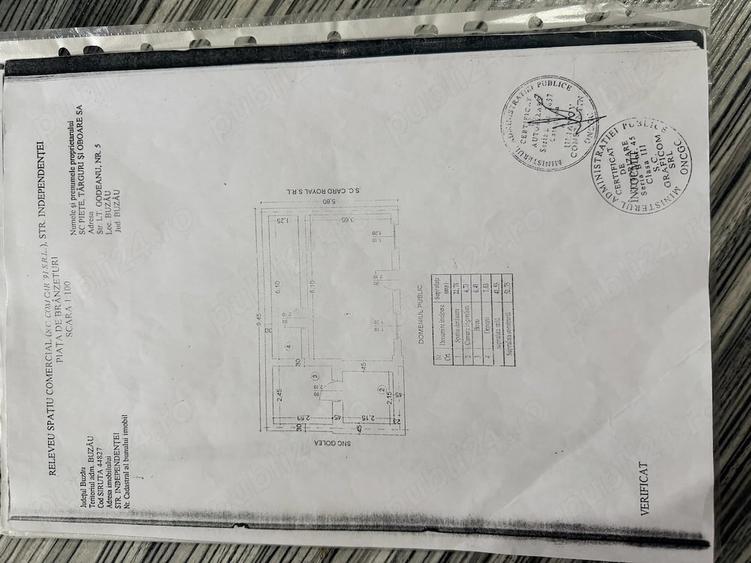 Spațiu comercial, de 53 mp, în Central