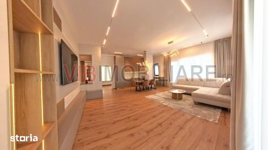 Apartament cu 4 camere, mobilat în Tunari