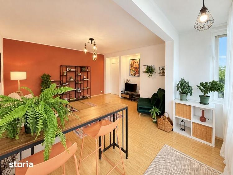 Apartament cu 2 camere decomandat, mobilat în Centrul Istoric
