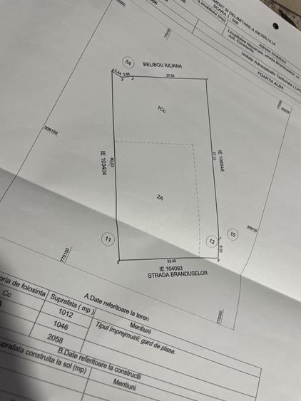 Teren construibil in loc. Nazarcea ( ex Galesu ) - 1