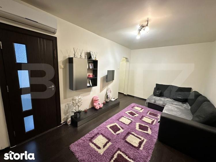 Apartament cu 2 camere semidecomandat, mobilat în Valea Rosie