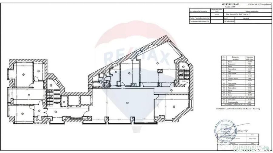 De vanzare in zona Unirii-Spa?iu de birouri de 1,650mp - 12
