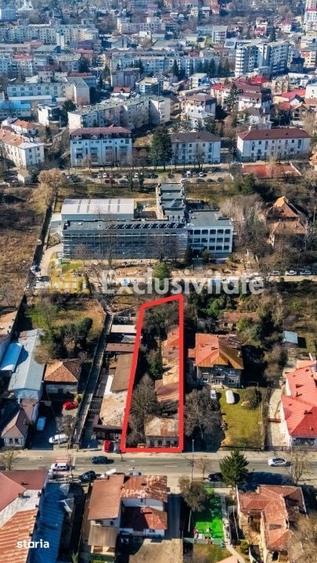 Teren de 897 mp, în Central