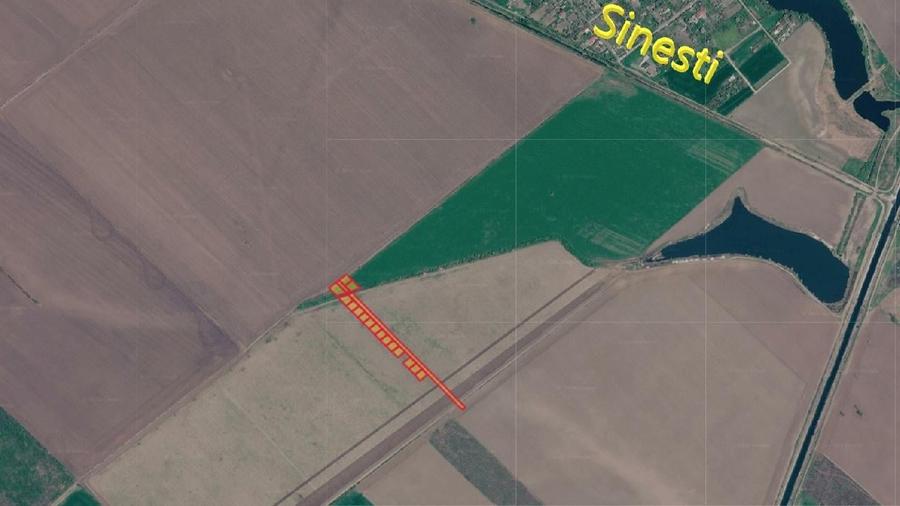 Teren agricol intravilan de 9000 mp, în Sinești