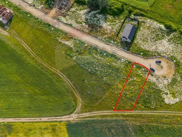 Teren Construcții intravilan de 550 mp, în Nord-Vest