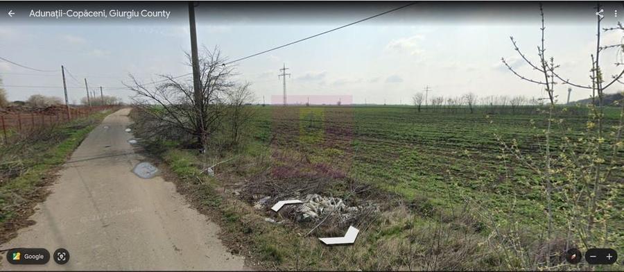 Teren de 400000 mp, în Adunații-Copăceni