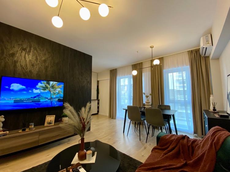 Apartament cu 3 camere, mobilat în Aviației
