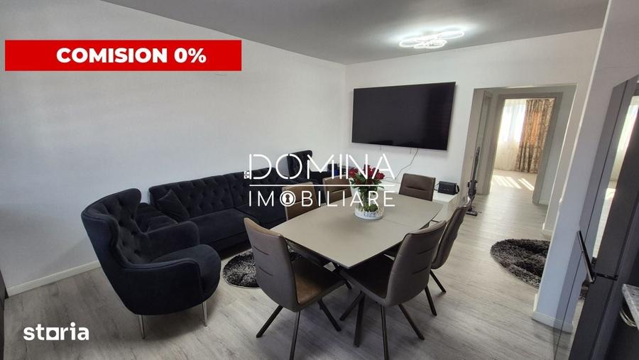 Apartament cu 3 camere decomandat în Primăverii