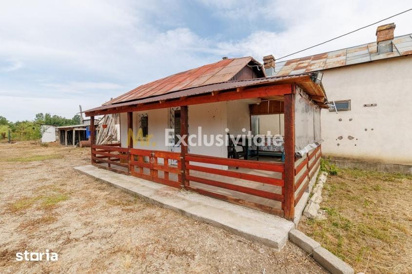 Casă cu 1 camere cu Teren 2140 Mp în Lunca
