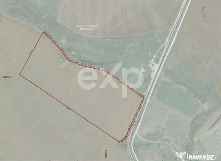 Teren intravilan 71.000 mp de vanzare Oarja, Arge? | A - 1