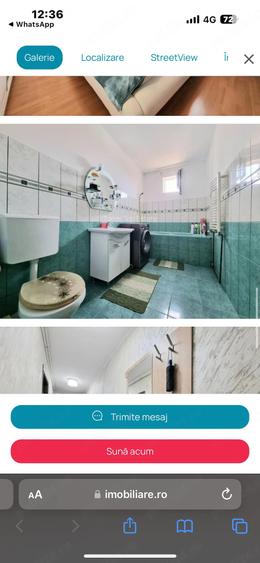 Apartament cu 2 camere decomandat în Cumpăna