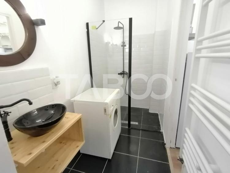 Apartament cu 2 camere nedecomandat, mobilat în Orașul de Jos
