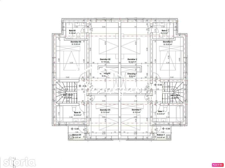 Casă cu 4 camere cu Teren 220 Mp în Central