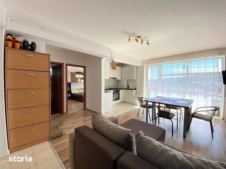 Apartament cu 2 camere semidecomandat în Baciu