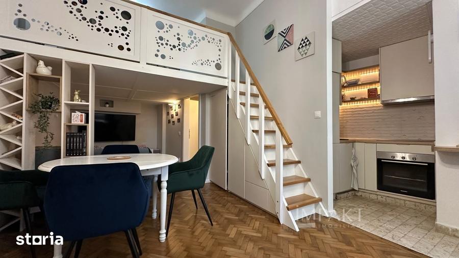 Studio cu Mezanin | Cladire Istorica | Zona SORA - Ultracentral - 2