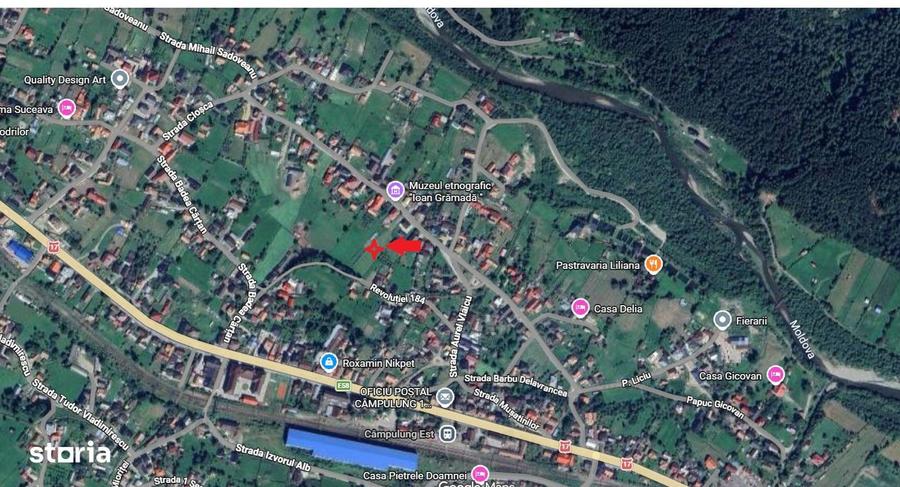 Teren de 2063 mp, în Central