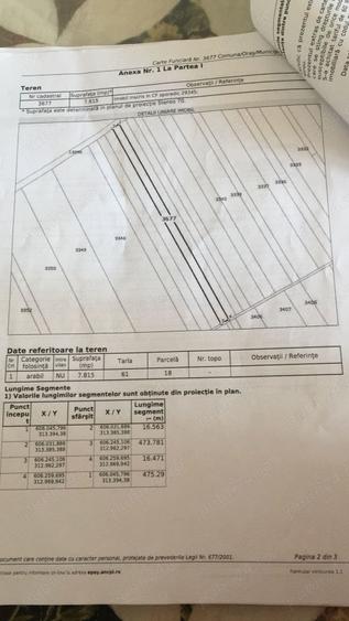 Teren de 8643 mp, în Postăvari
