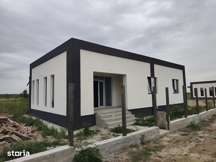 FARA COMISION Sabareni casa mare 3 camere 2 bai beci PARTER placa 500m - 8