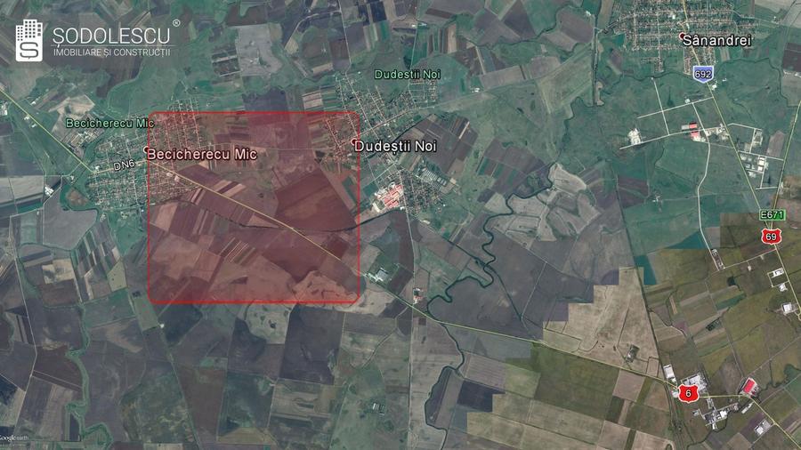 Teren Construcții intravilan de 1938 mp, în Becicherecu Mic