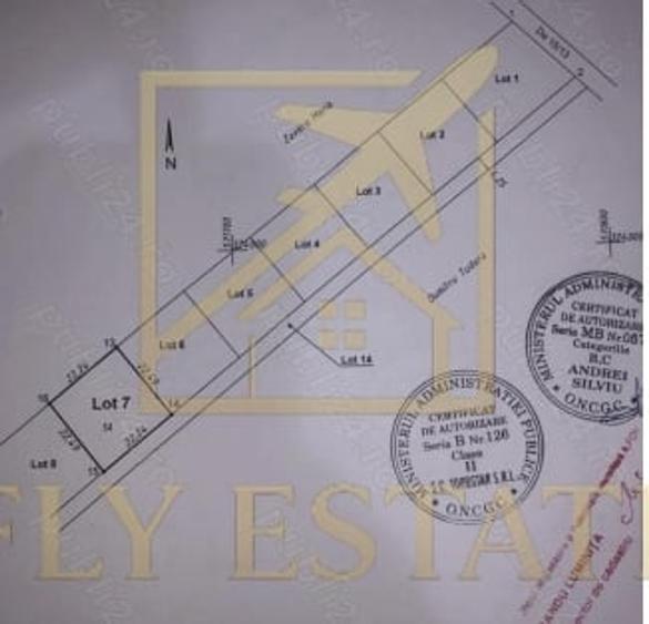 Teren Construcții intravilan de 600 mp, în Domnești