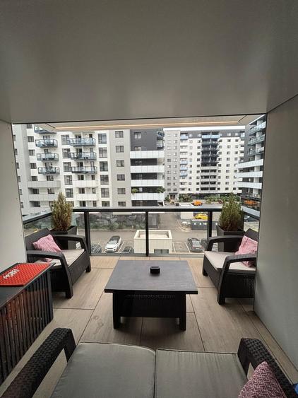 Apartament cu 2 camere semidecomandat, mobilat în Voluntari