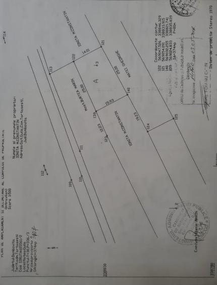 Teren Construcții intravilan de 1000 mp, în Central