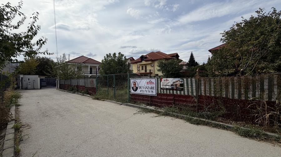 Teren Construcții intravilan de 586 mp, în Militari