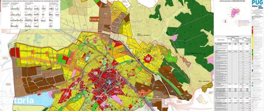 Teren de 17800 mp, în Viile Sibiului