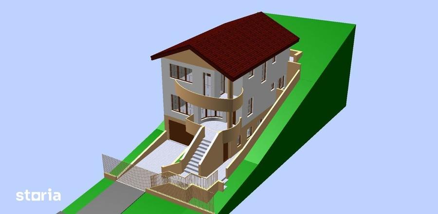 Casă cu 4 camere cu Teren 300 Mp în Chinteni
