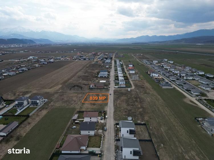 Teren de 839 mp, în Cristian
