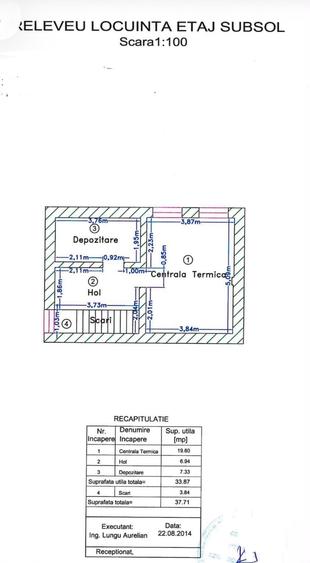 Casă individuală cu 5 camere cu Teren 992 Mp în Pipera