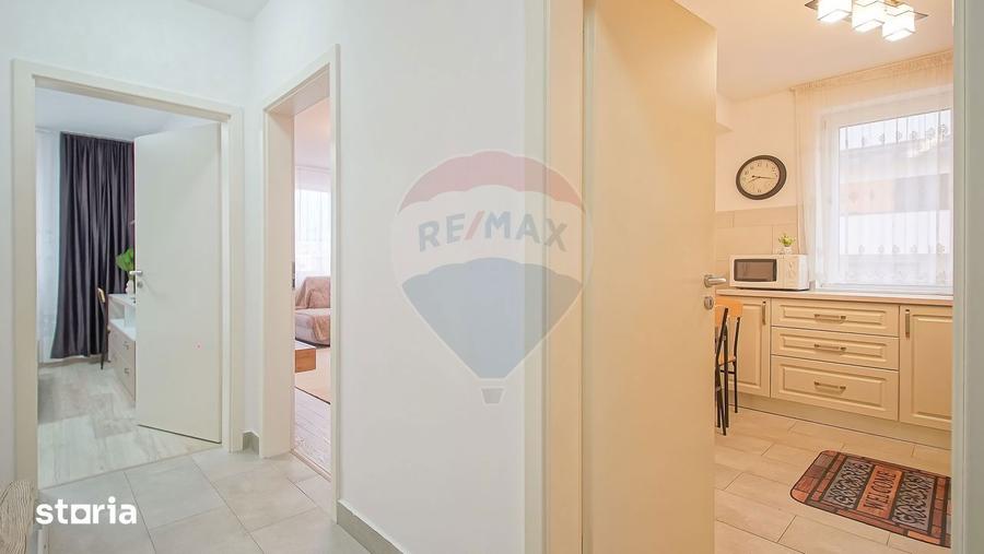 Apartament cu 2 camere decomandat, mobilat în Tractorul