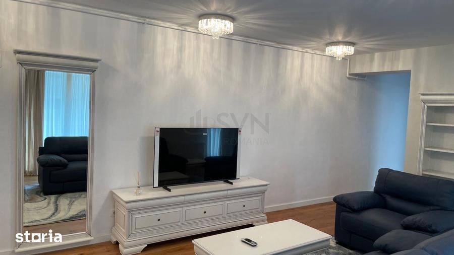 Apartament cu 4 camere, mobilat în Băneasa