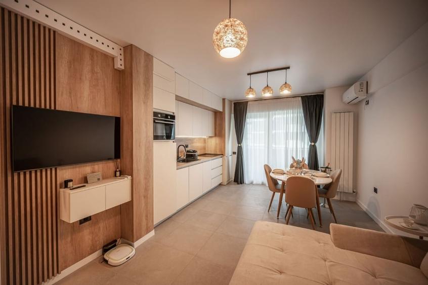 Apartament cu 2 camere decomandat în Năvodari