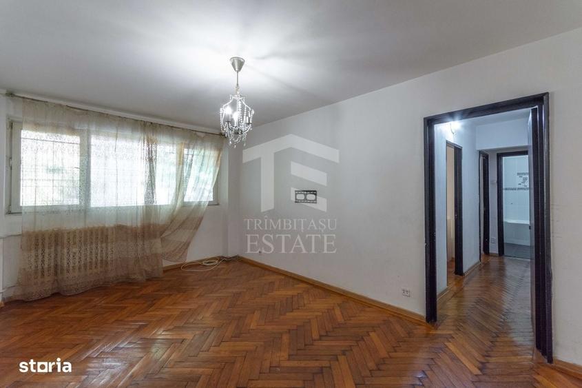 Apartament cu 3 camere semidecomandat în Mihai Bravu