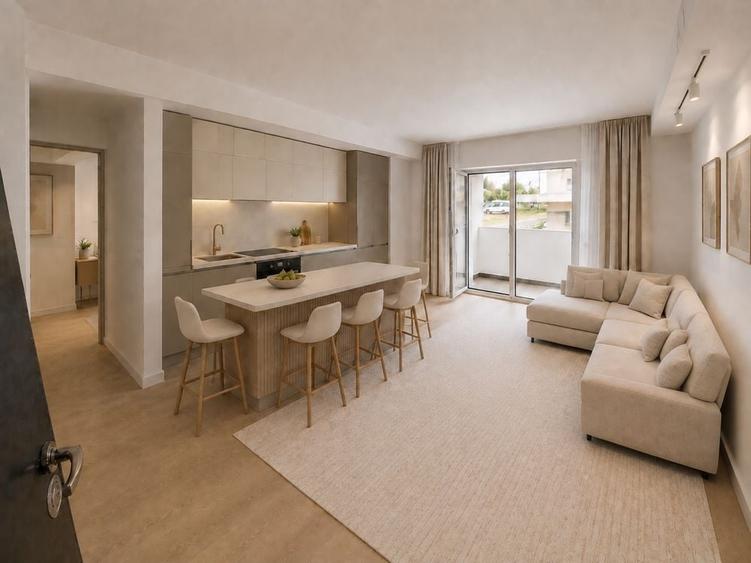 Apartament cu 2 camere decomandat în Central