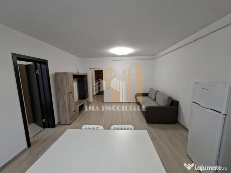 Apartament cu 2 camere semidecomandat, mobilat în Sânpetru