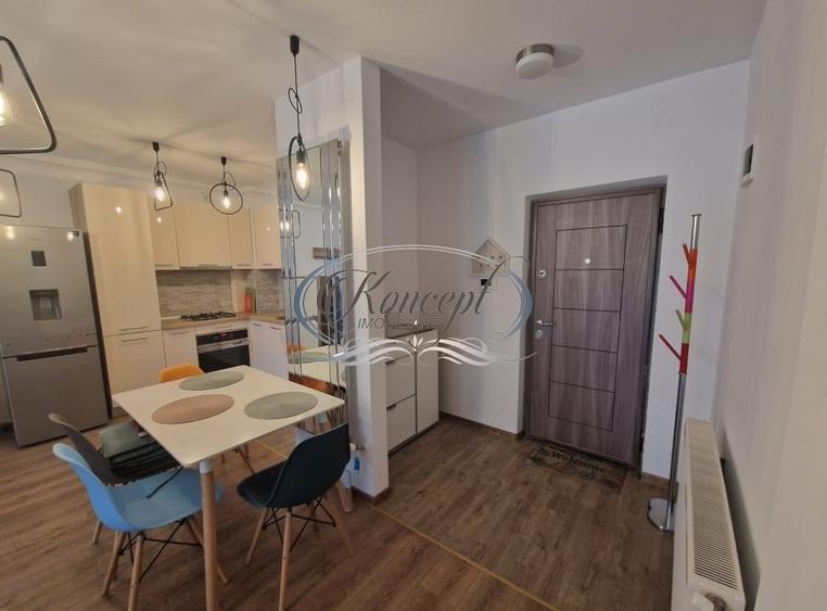 Apartament cu 2 camere semidecomandat, mobilat în Bună Ziua