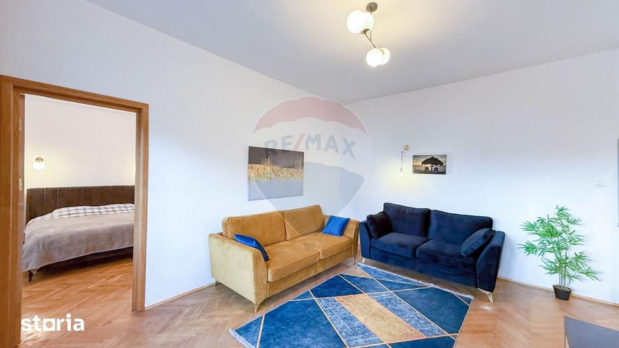Apartament cu 4 camere, mobilat în Universitate