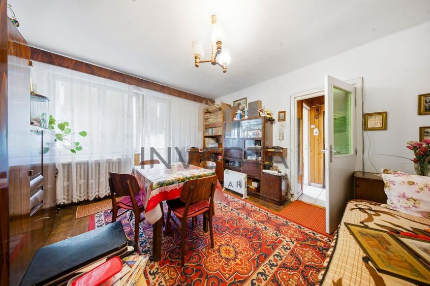 Apartament cu 2 camere semidecomandat, mobilat în Central