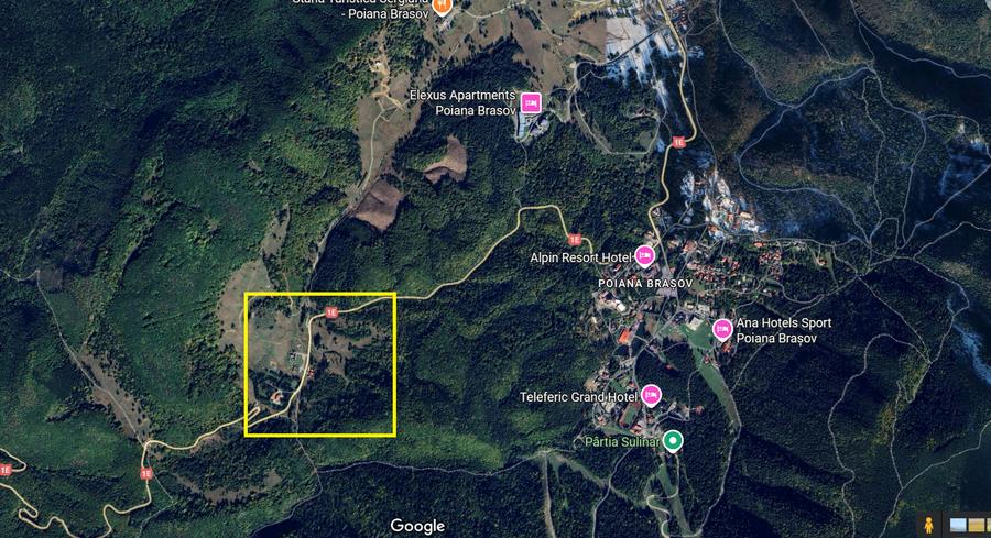 Teren Construcții intravilan de 350000 mp, în Poiana Brașov