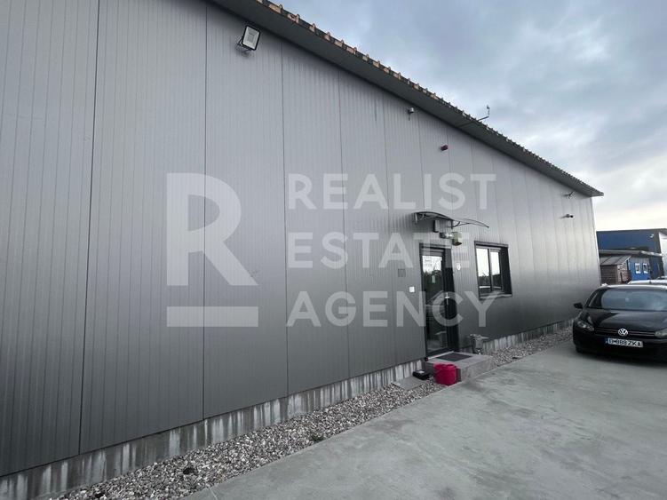 Spațiu industrial, de 497 mp, în Exterior Nord